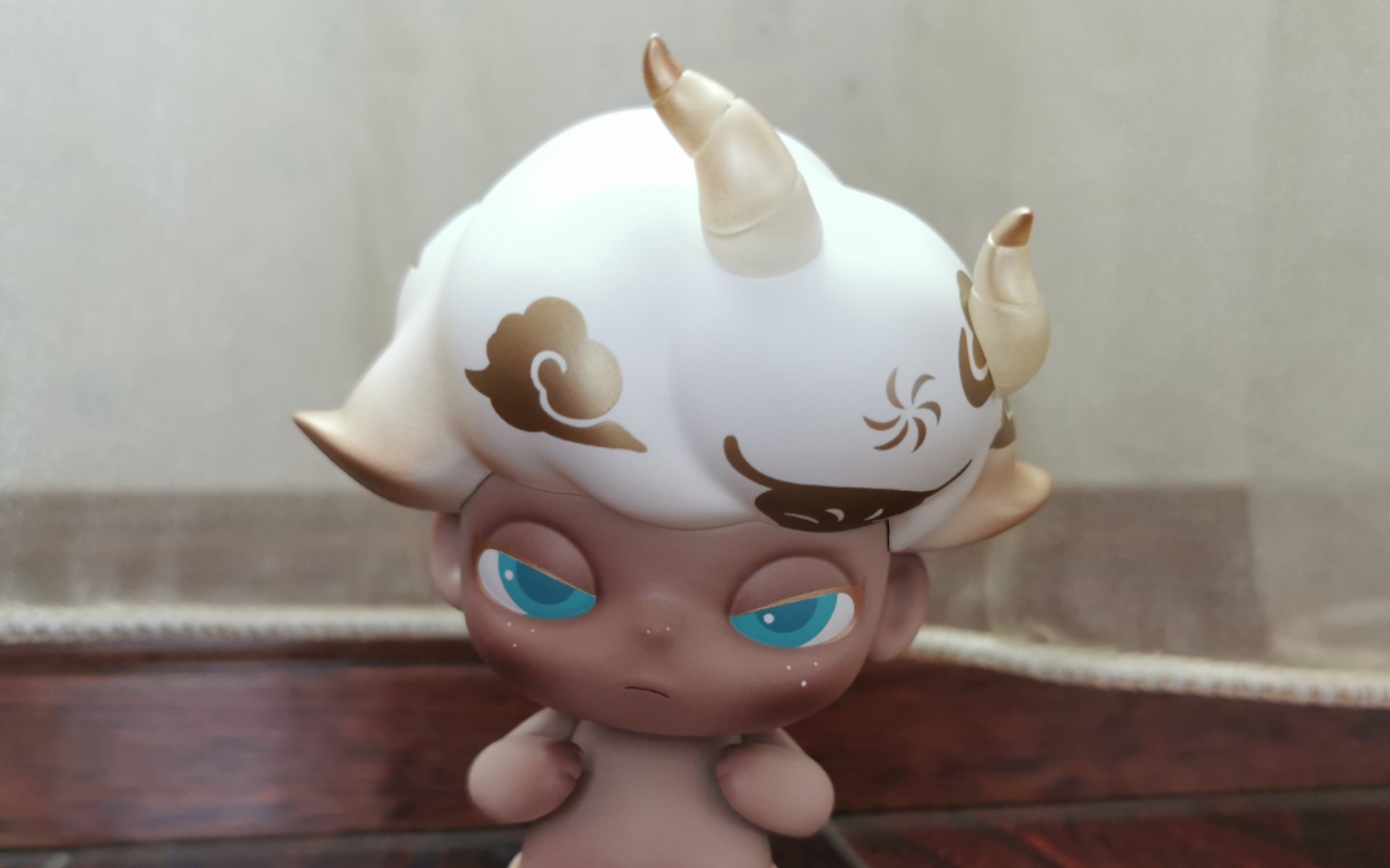 【潮玩】dimoo鎏金牛