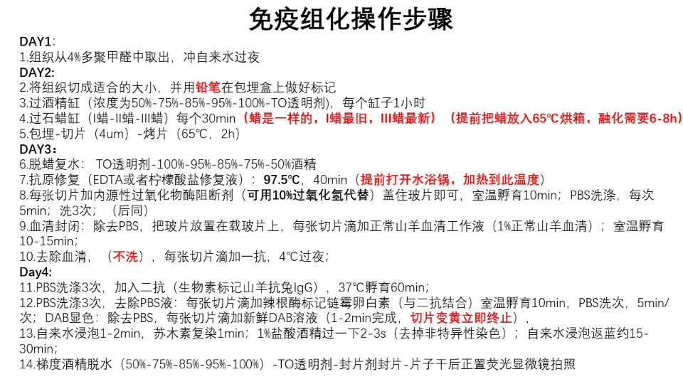 [图]★实验★超详细的免疫组织化学操作(从最初包埋开始)