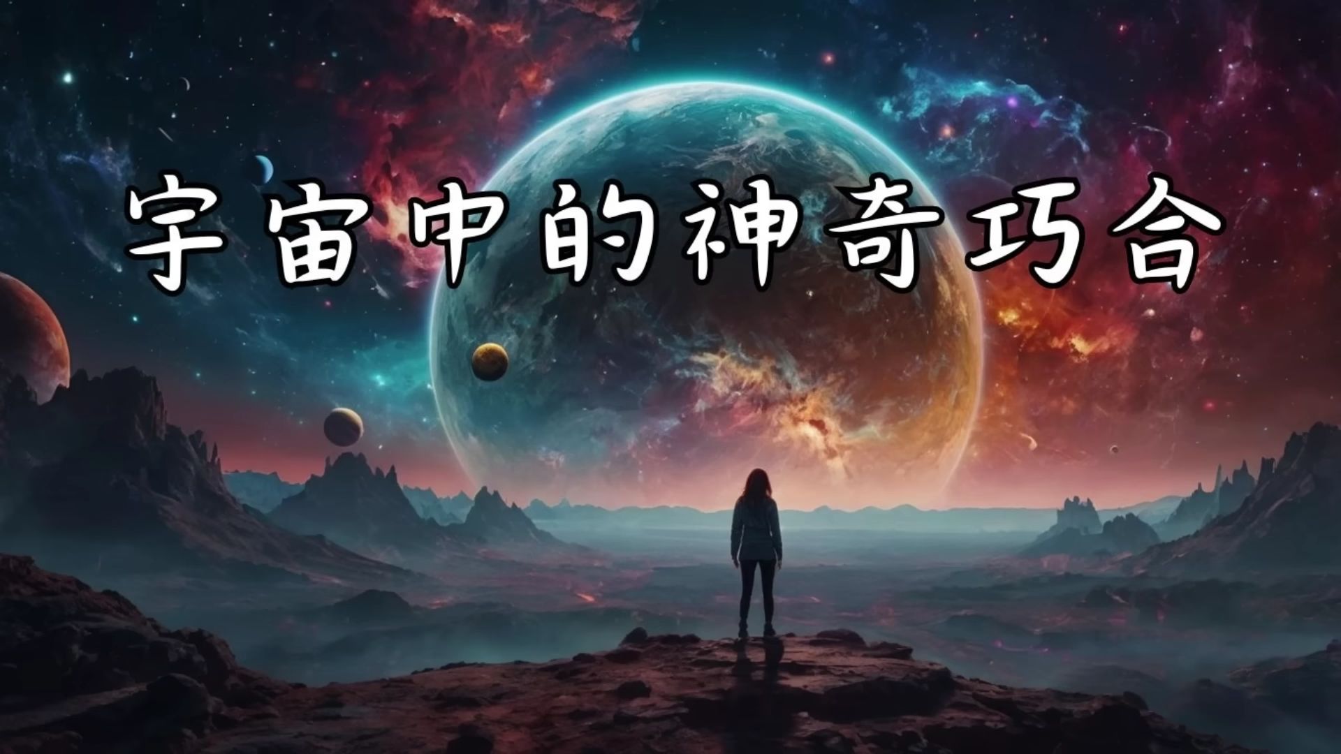 宇宙中7个令人震惊的神奇巧合哔哩哔哩bilibili