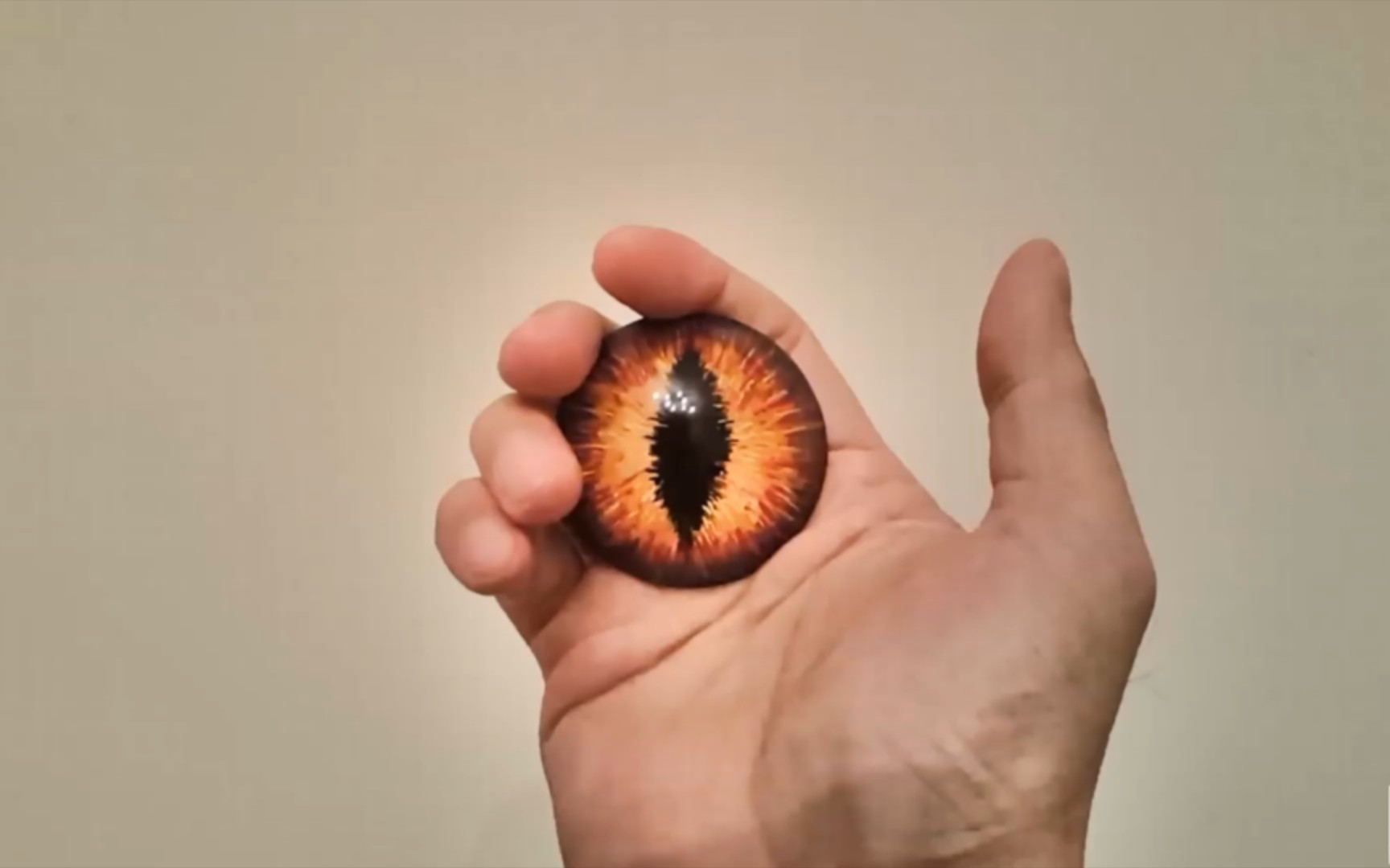 diy dragon eyes 自制龙的眼睛