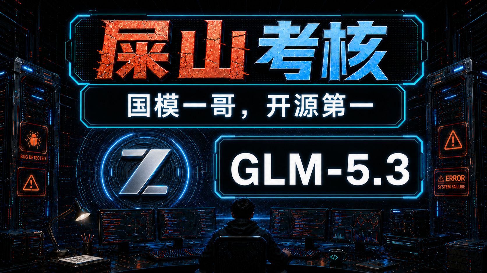 GLM5.3，国模一哥，开源第一｜屎山考核