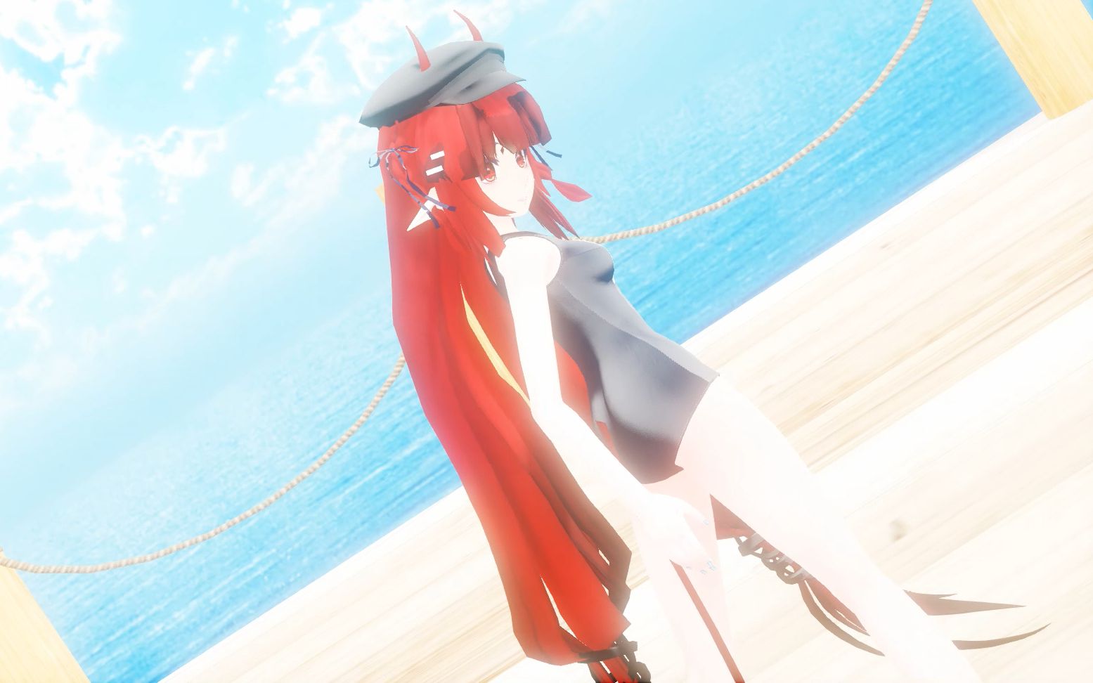 【mmd/明日方舟】死库水红豆的conqueror(征服者)_哔哩哔哩 (゜-゜)つ