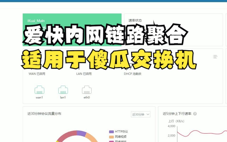 爱快内网链路聚合哔哩哔哩bilibili