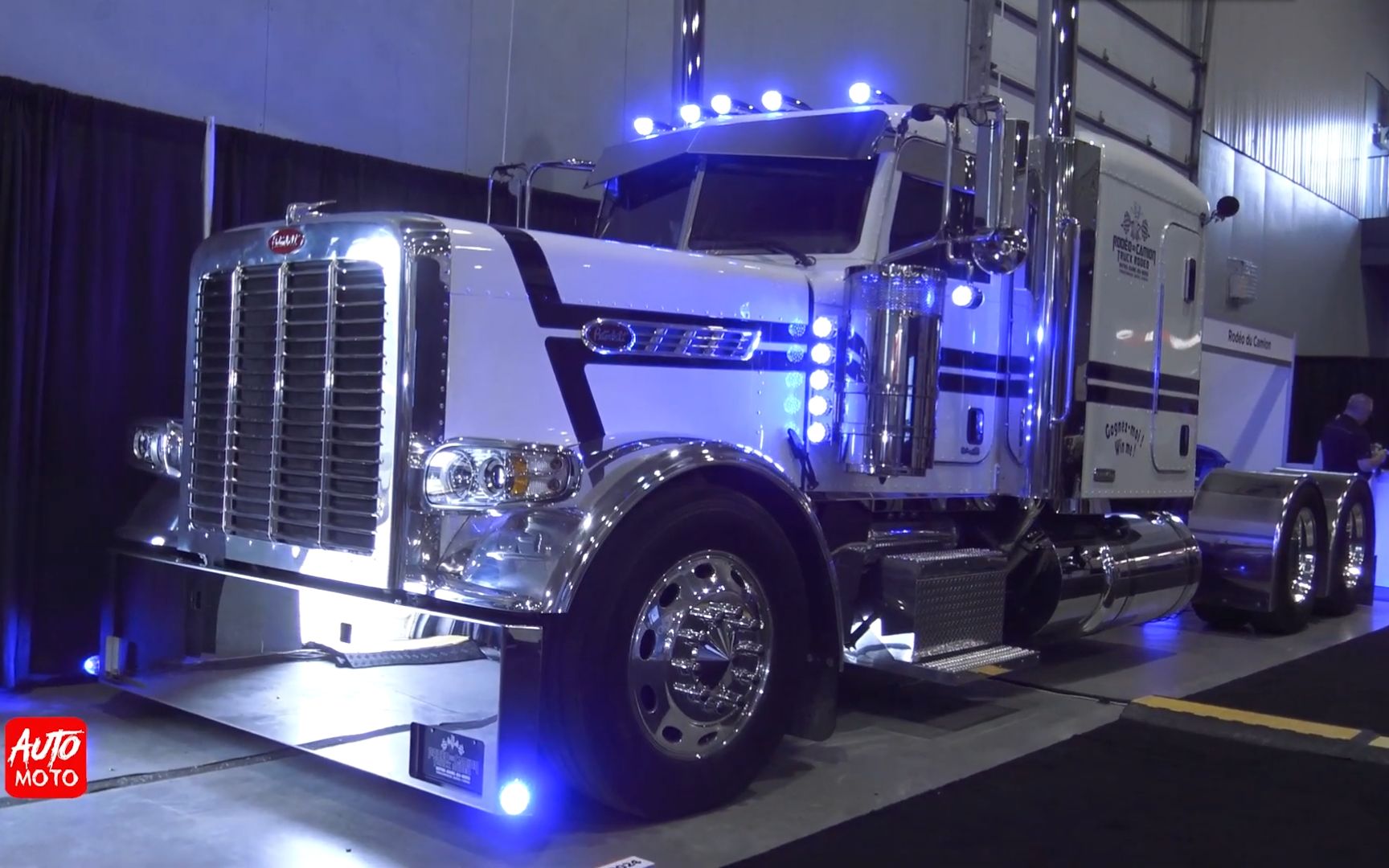 彼得比尔特Peterbilt2022款389外观内饰展示哔哩哔哩bilibili