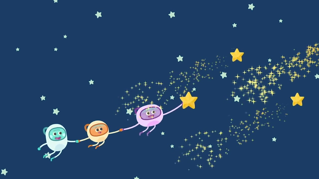 儿童英文晚安童谣twinkle twinkle little star 一闪一闪小星星_哔哩