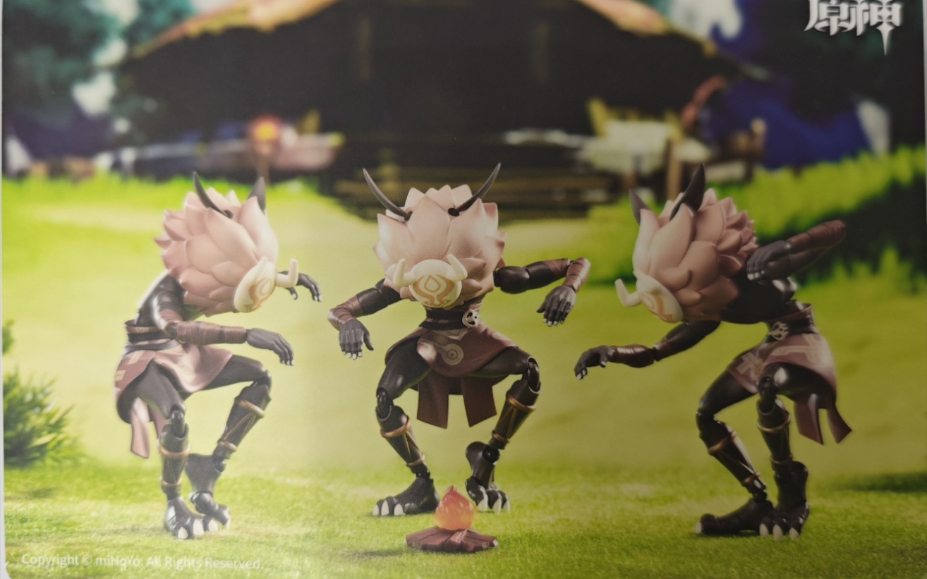 【开箱】原神丘丘人手办预订函