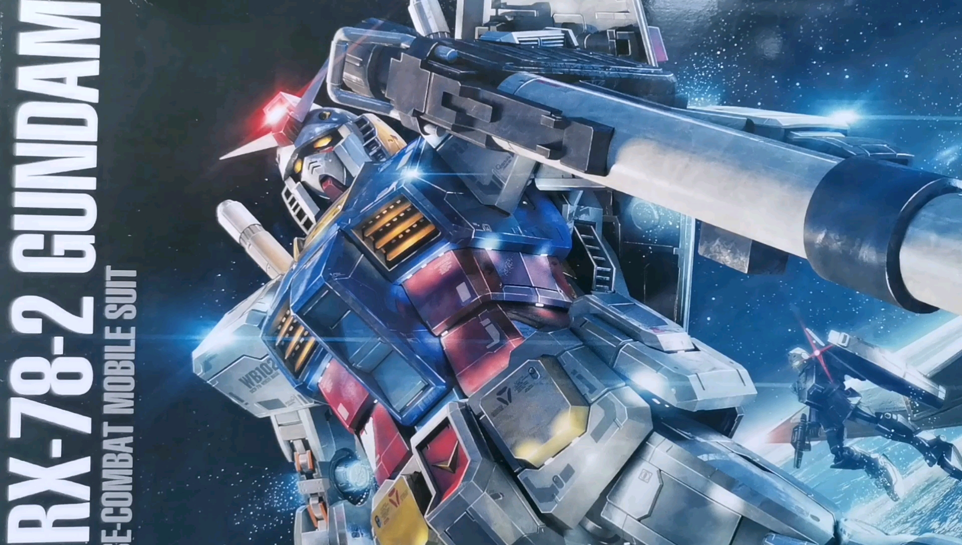 【拆箱,素组,喷涂,改造】将模型赋予生命 mg高达rx78-2 3.