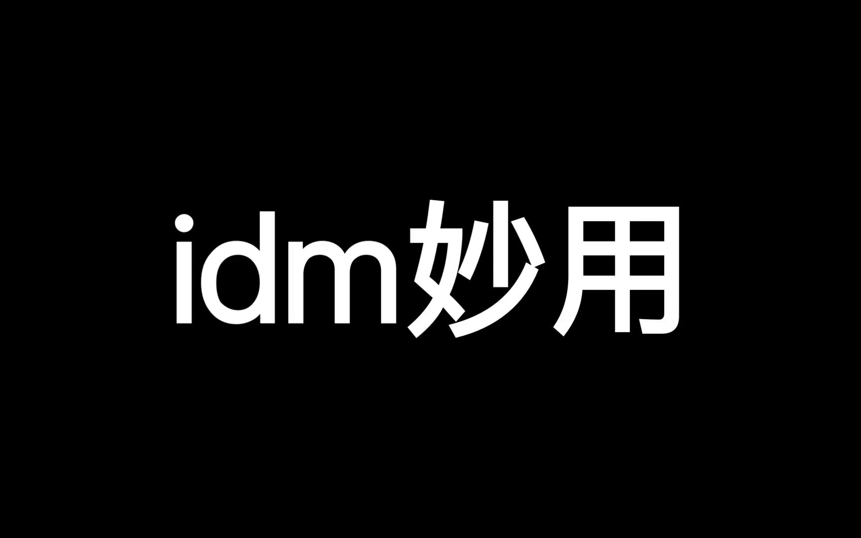 [图]idm来啦！（白嫖百度网盘资源必备）