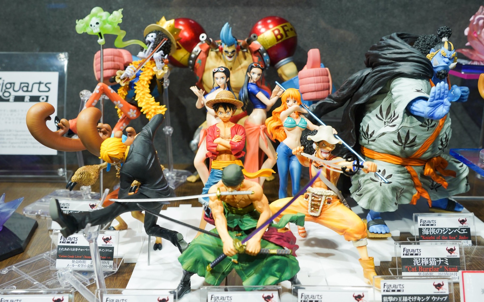 「授权转载」海贼王手办 草帽海贼团 全员共鸣!