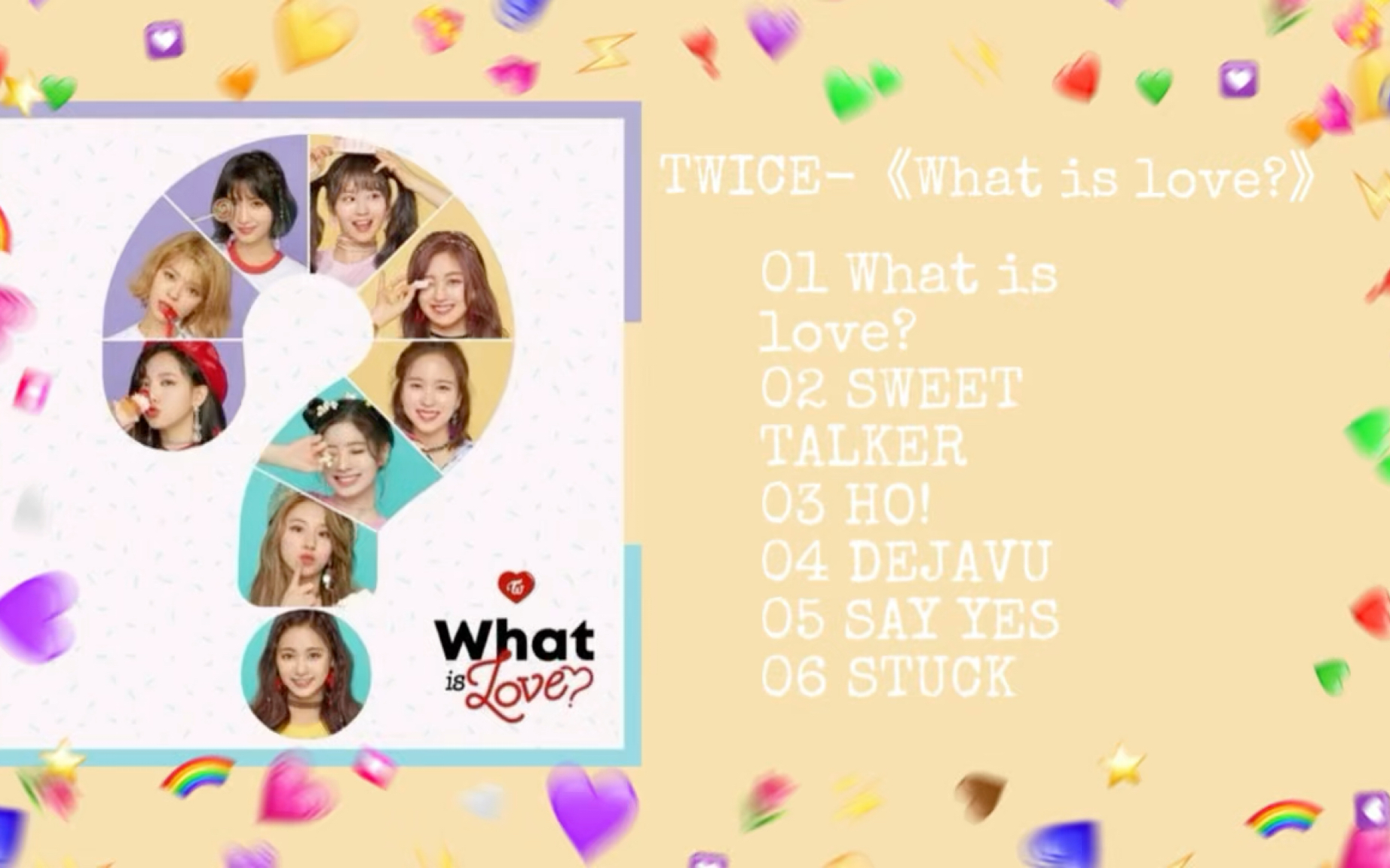 twice-mini5《what is love?》