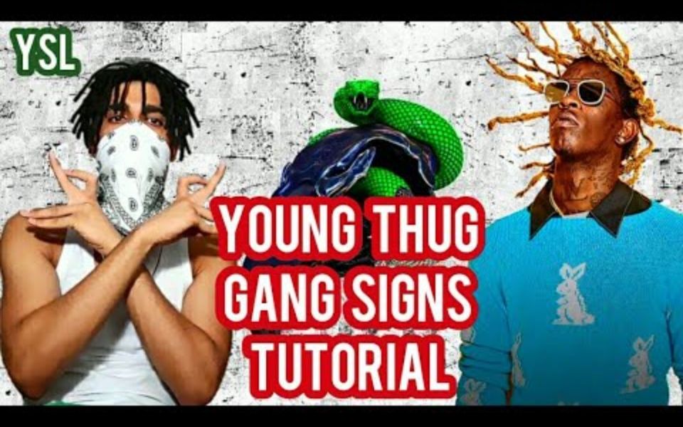 [图]YOUNG THUG “结印”教程