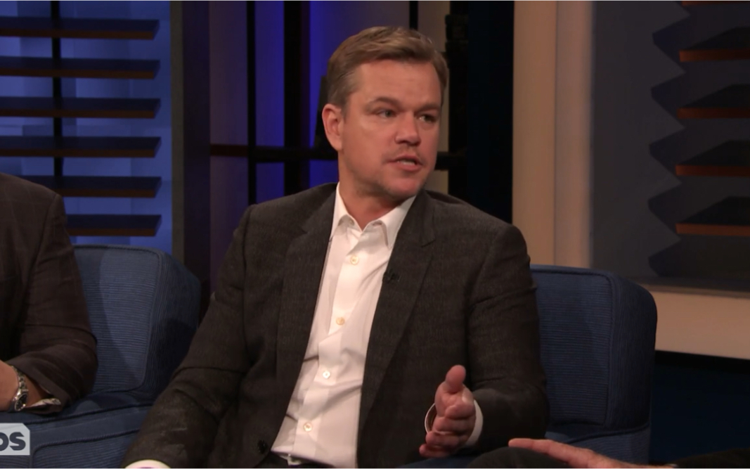 [图]【柯南秀】Matt Damon On Acting Alongside His "Ford v Ferrari" Co-Star Christian Bale