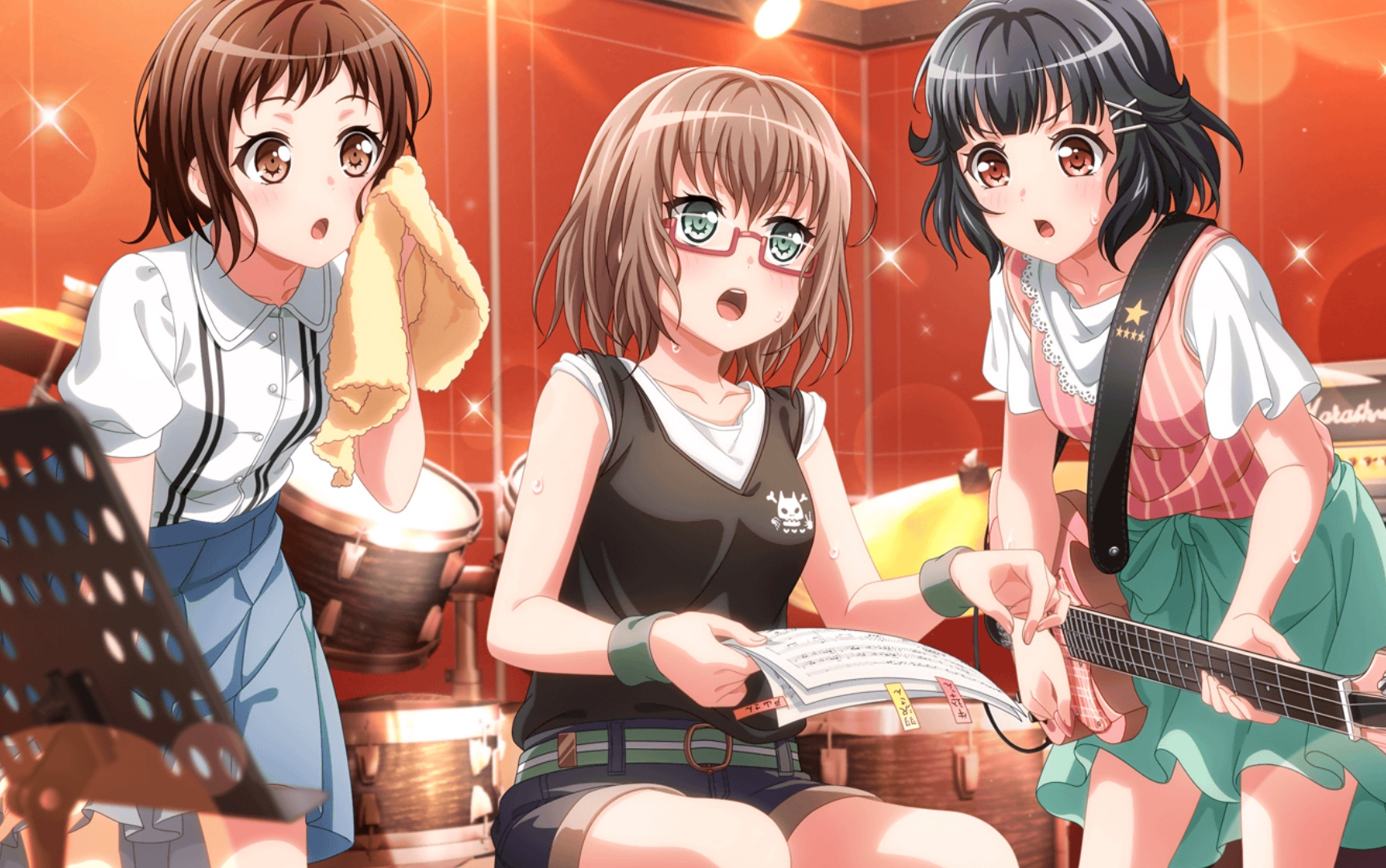 bangdream台服邦邦第二季活动卡片剧情12充满希望的演奏会45