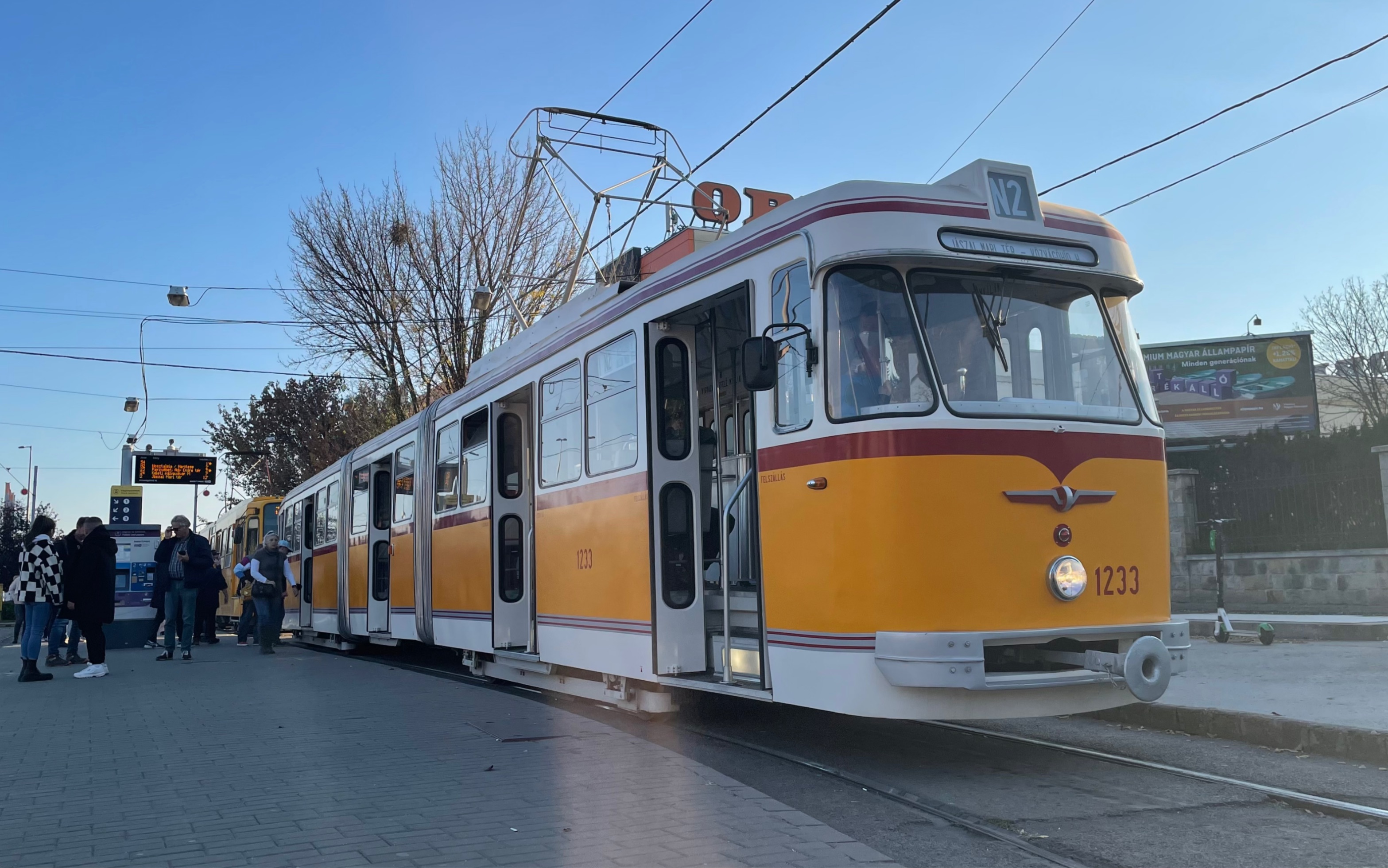 布达佩斯怀旧有轨电车n2线