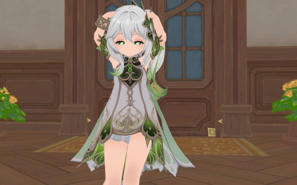 原神 #纳西妲 #跳舞#二创 模型:mihoyo,观海场景:mihoyo,提取克浪斯