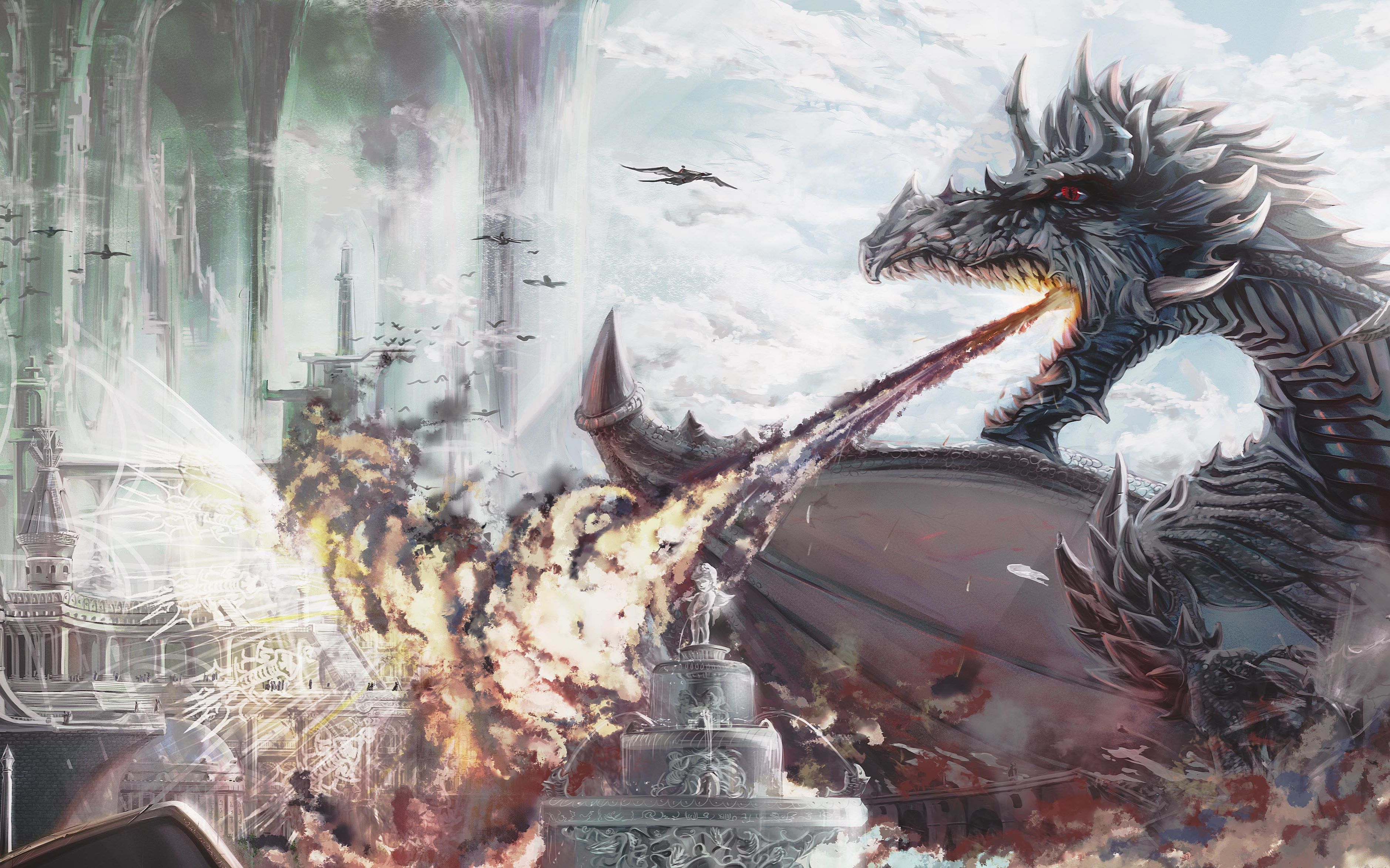 【板绘】 龙【指绘】f4