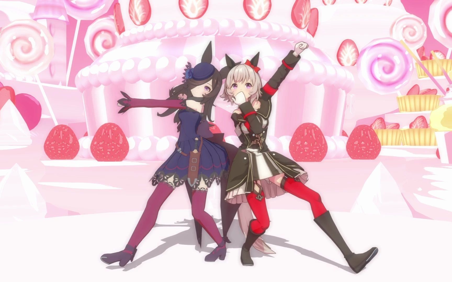 【赛马娘mmd】米浴&真机伶 - お兄ちゃん99おねえちゃん