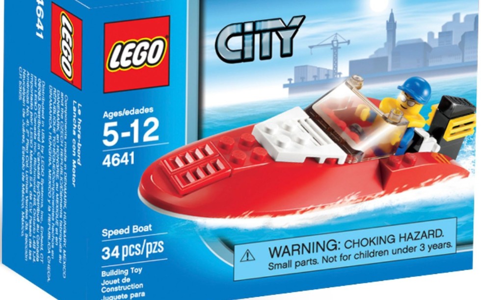 乐高城市4641快艇速组评测