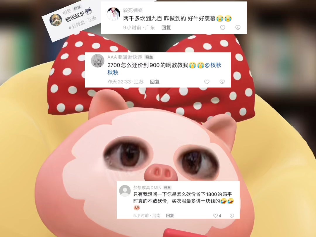 砍价小技巧哔哩哔哩bilibili