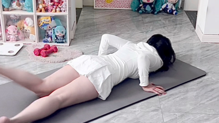 零基础女生俯卧撑挑战第十八天