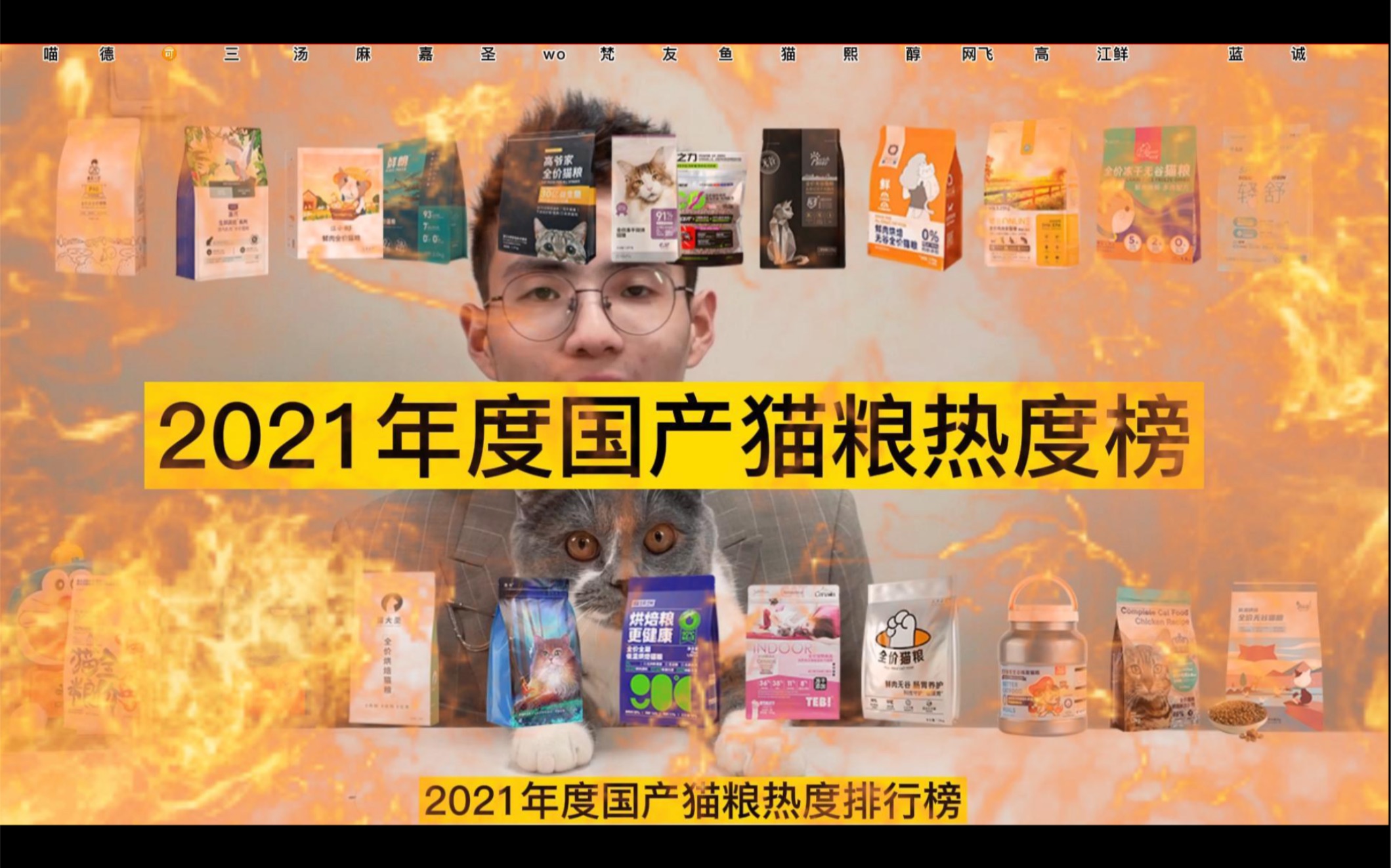 2021年度国产猫粮热度磅哔哩哔哩bilibili