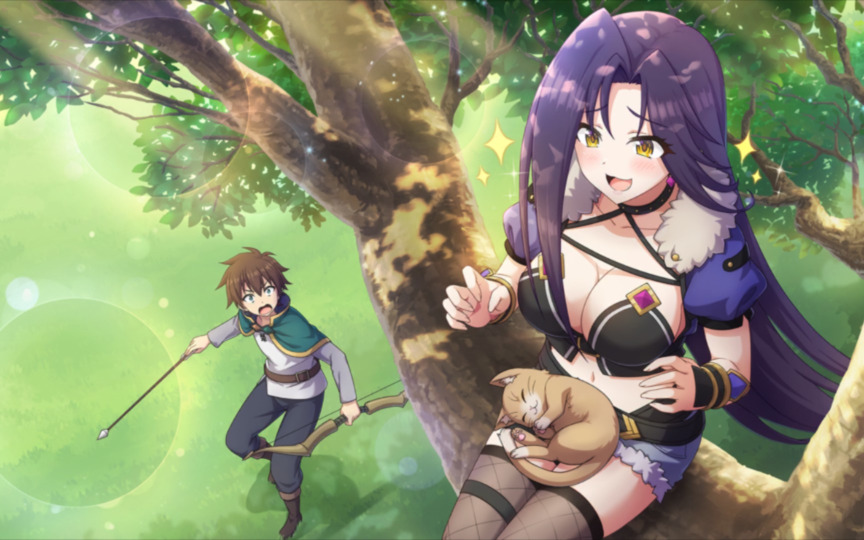 为美好的世界献上祝福 和真:梅丽莎对可爱的动物这么好,对我这么恶劣!