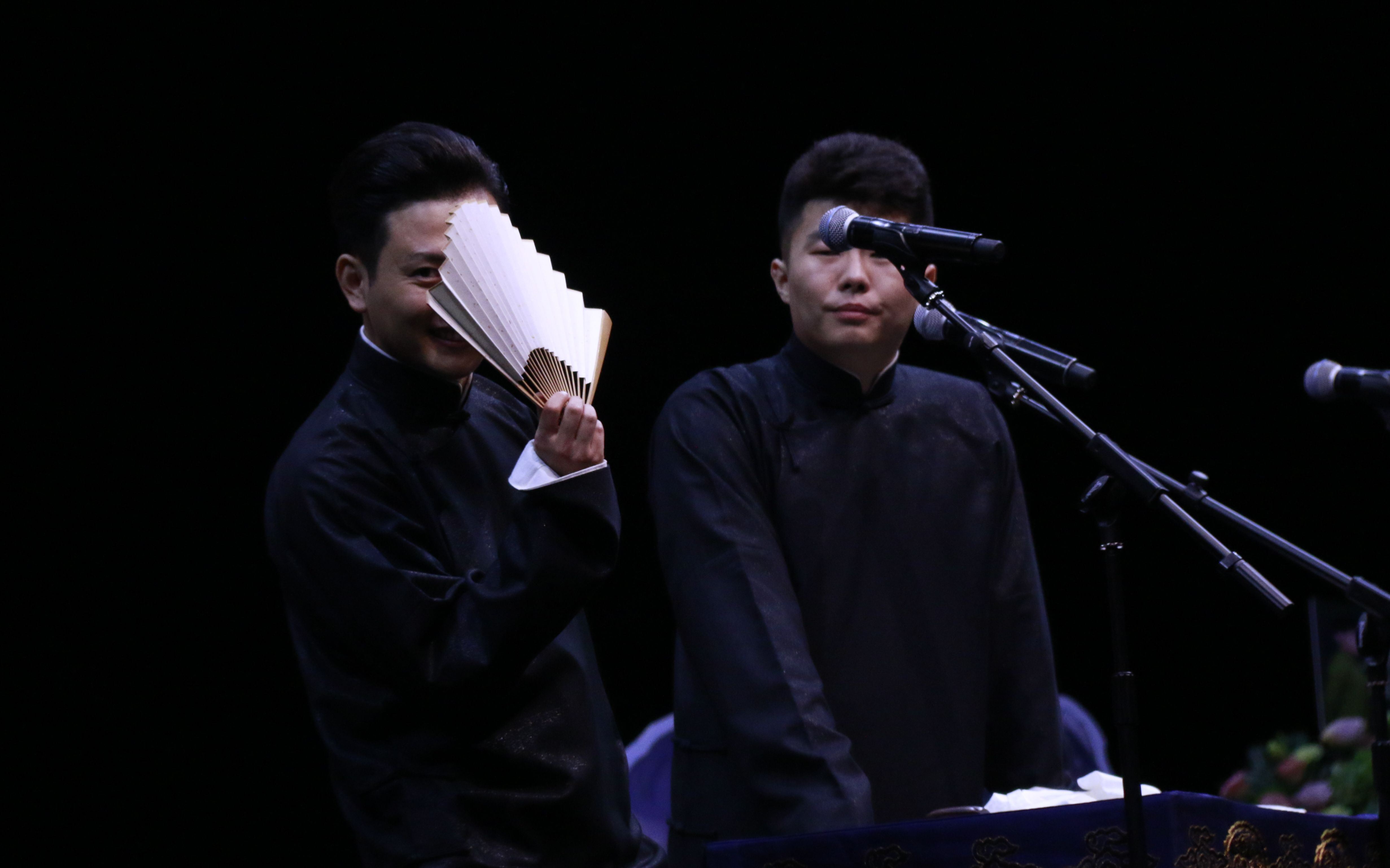 【孟鹤堂周九良 】6.29 黑大褂也好看_哔哩哔哩_bilibili