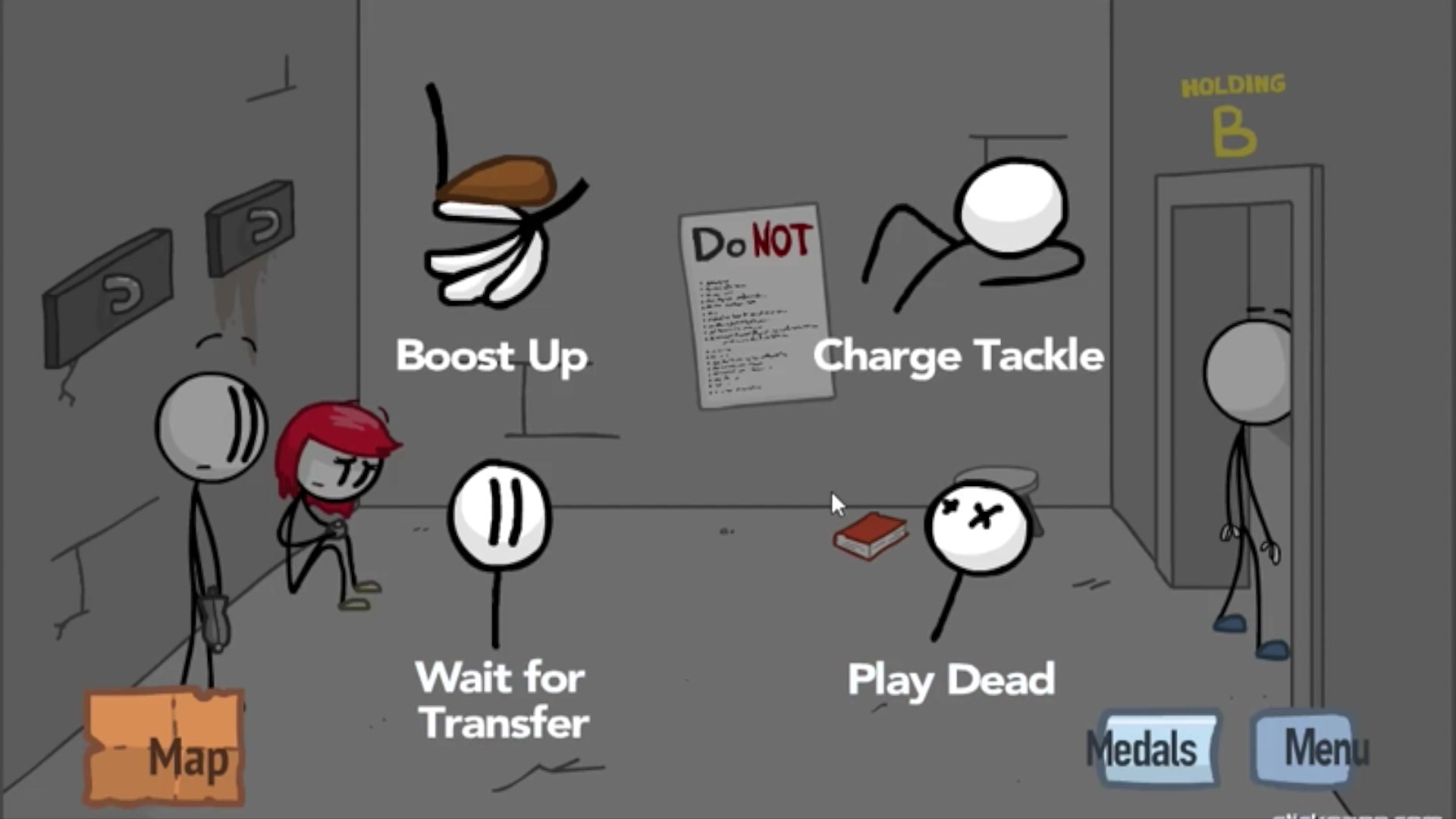 很有趣的小游戏火柴人生死大逃亡