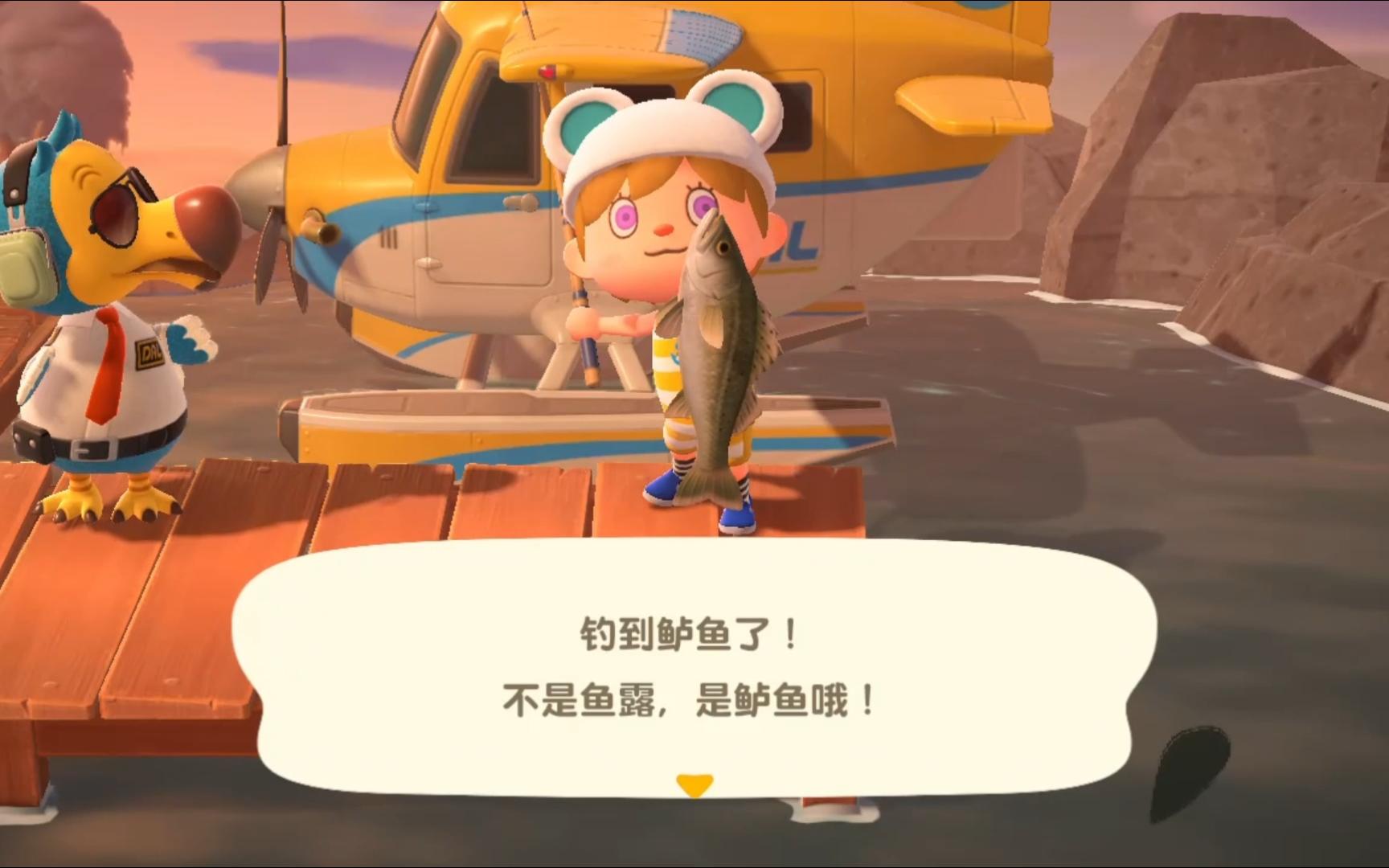 动森.口袋再大,也装不下鲈鱼