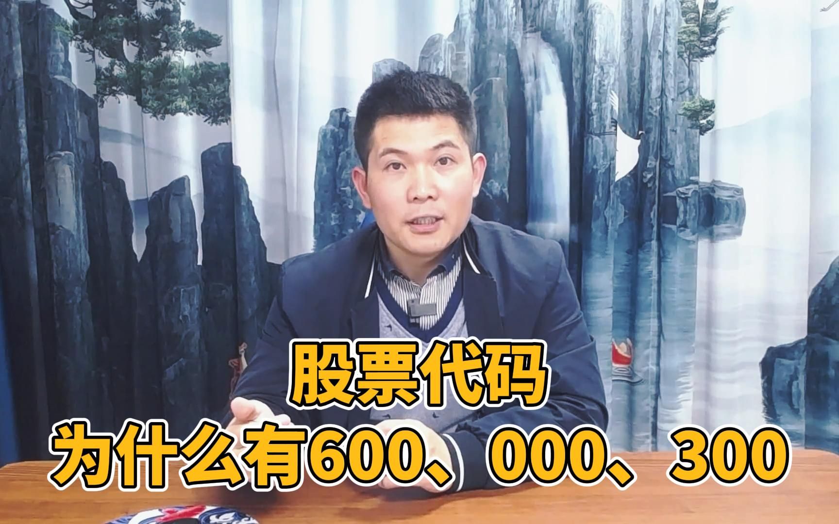 股票代码为什么有600、000、300哔哩哔哩bilibili