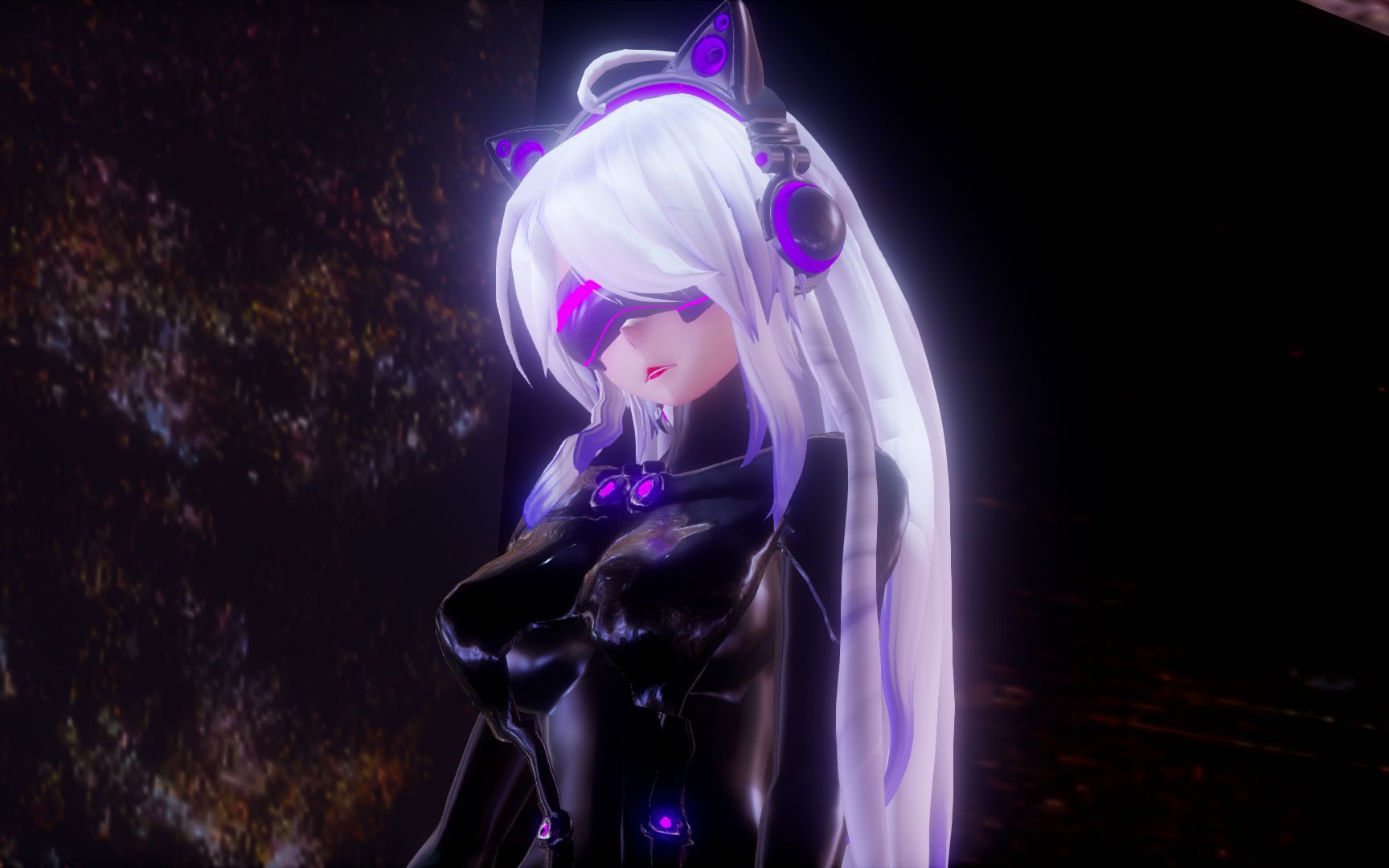 弱音mmd全面屏1080p60确认过眼神这是个有御姐气息的弱音