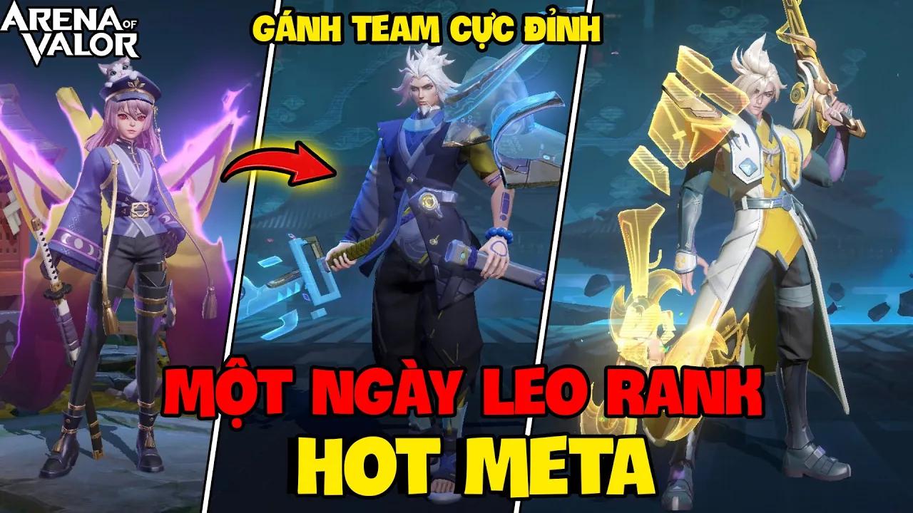 [图]VUX MỘT NGÀY LEO RANK CAO THỦ VỚI BIỆT ĐỘI HOT META NHẤT LIÊN QUÂN MOBILE 25