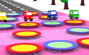 Download Video: 宝宝汽车动画（英语）- Cartoon Cars Playground - Car Cartoons for Kids. Kids Cartoo