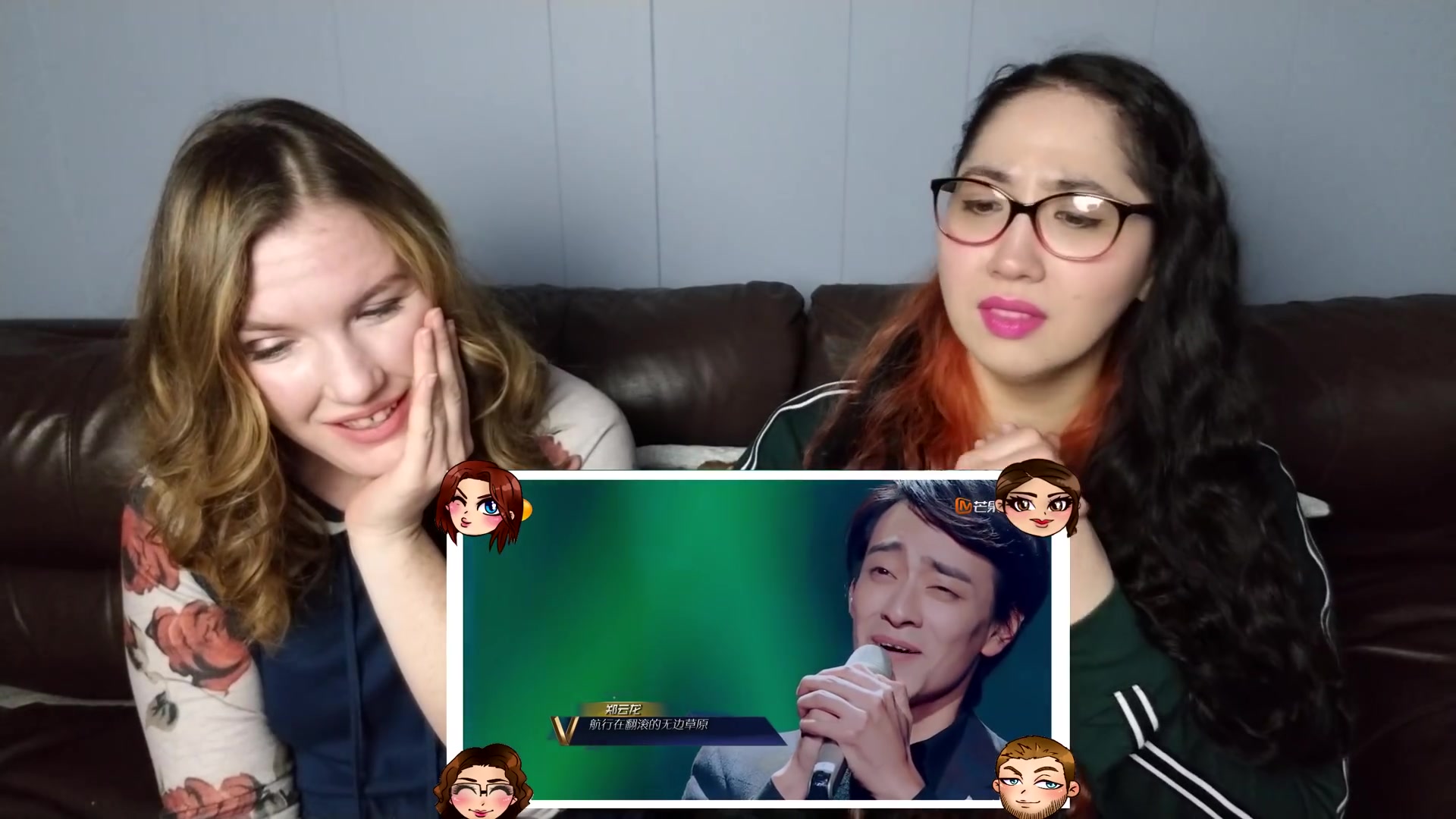 【声入人心】小姐姐看大龙和廖佳琳《诗人的旅途》反应视频_哔哩哔哩