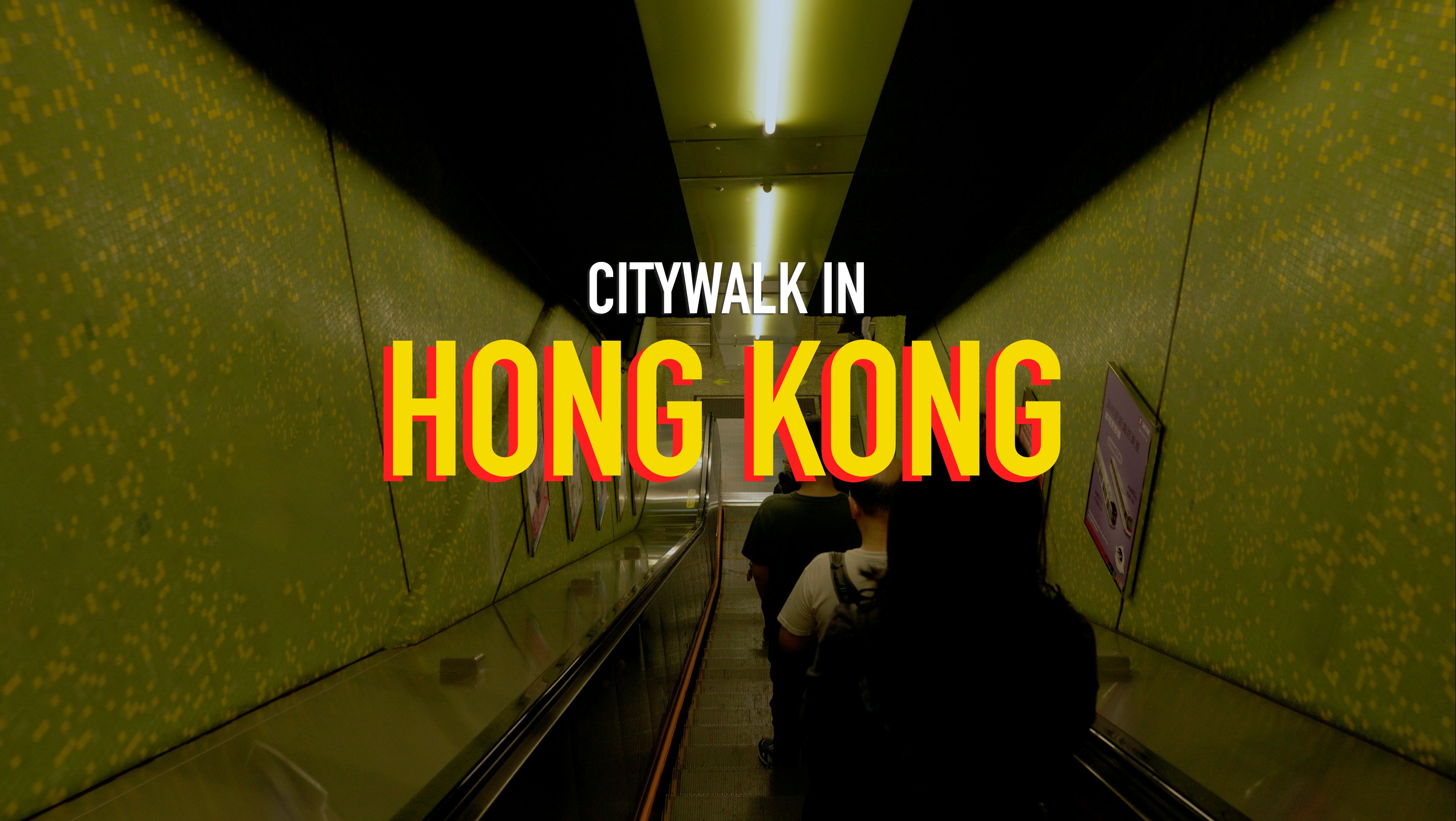 citywalk in hong kong 复古vhs短片 (4k)