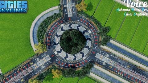 这才是环形交叉口 城市天际线citiesskylines 哔哩哔哩 Bilibili