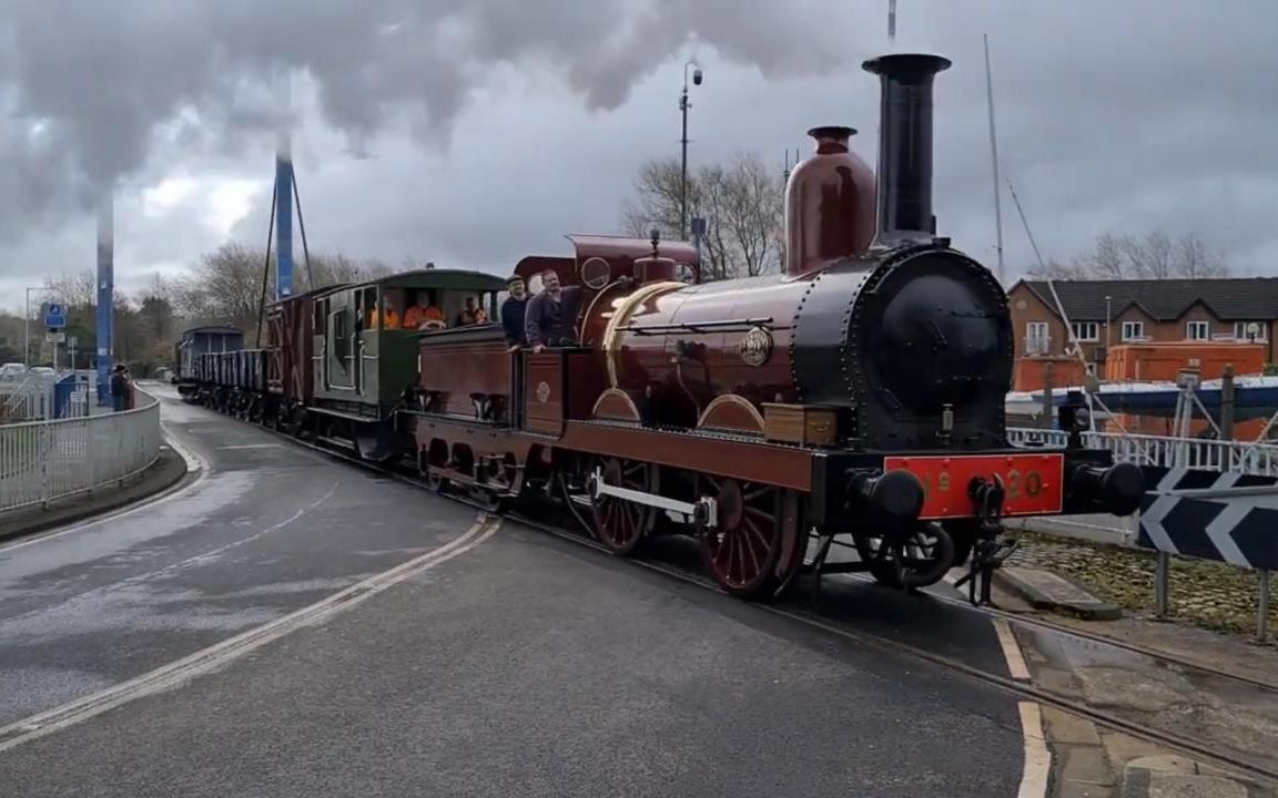 英国普雷斯顿的里布尔蒸汽铁路