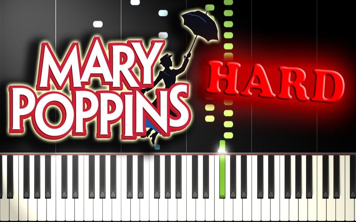 [图]【Sheet Music Boss】钢琴版-欢乐满人间 SUPERCALIFRAGILISTICEXPIALIDOCIOUS from MARY POPPINS