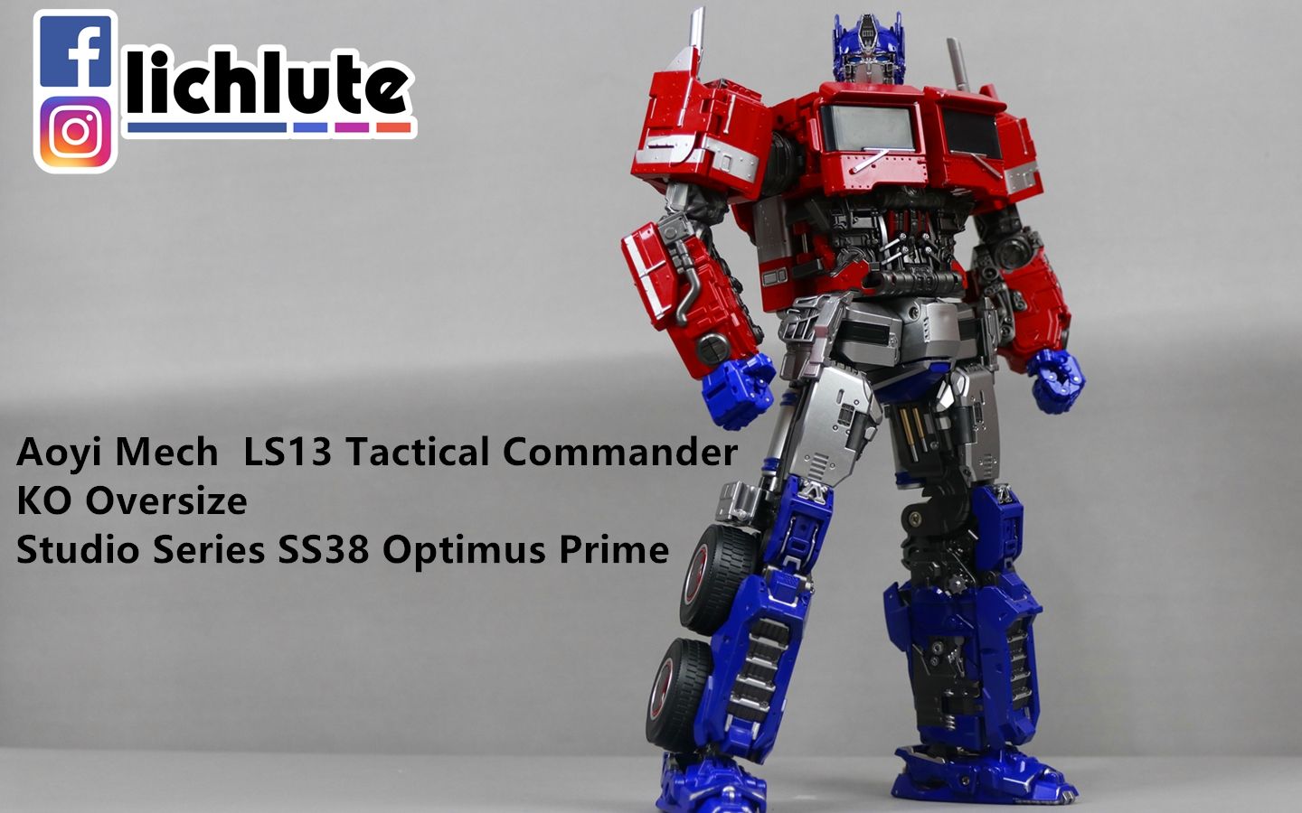 奥意 Aoyi Mech LS13 Tactical Commander  KO Oversize Studio Series SS38 Optimus哔哩哔哩bilibili