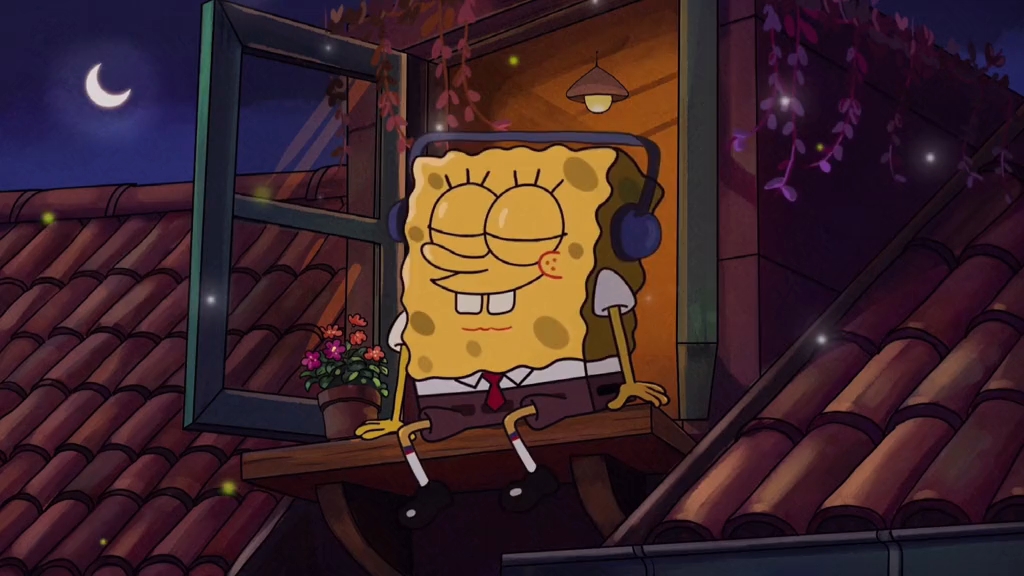 让我一个人躲一躲# 海绵宝宝 # 治愈动画