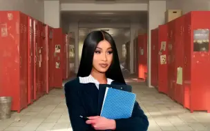 Download Video: 【Cardi b】名人上学的第一天 !