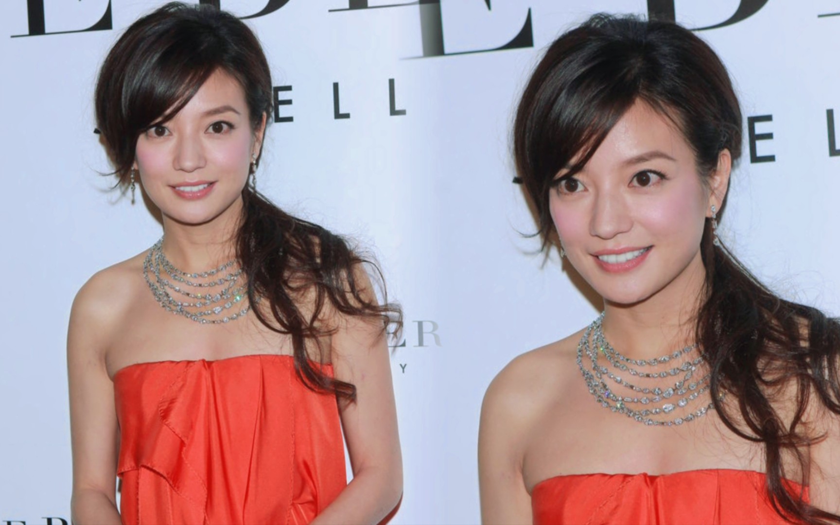 赵薇林嘉欣2011年出席de beers开幕式活动:趙薇接受采访表示正在筹备