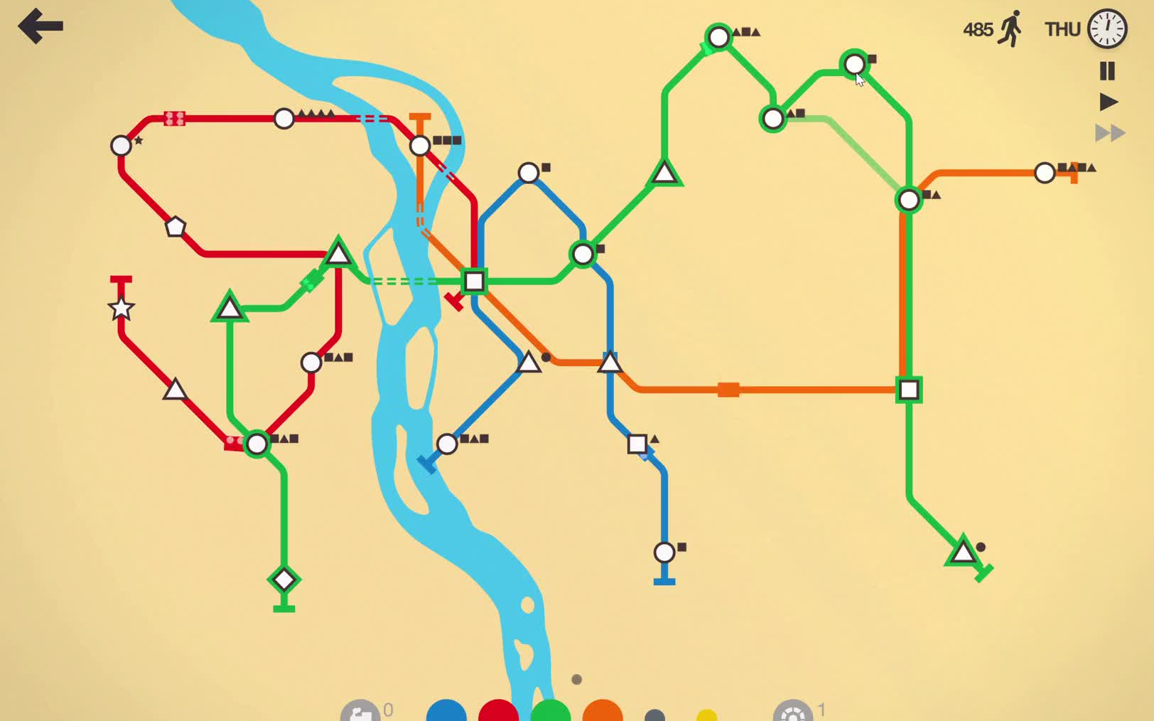 【徜徉在游戏的世界里】第一期:迷你地铁_哔哩哔哩bilibili