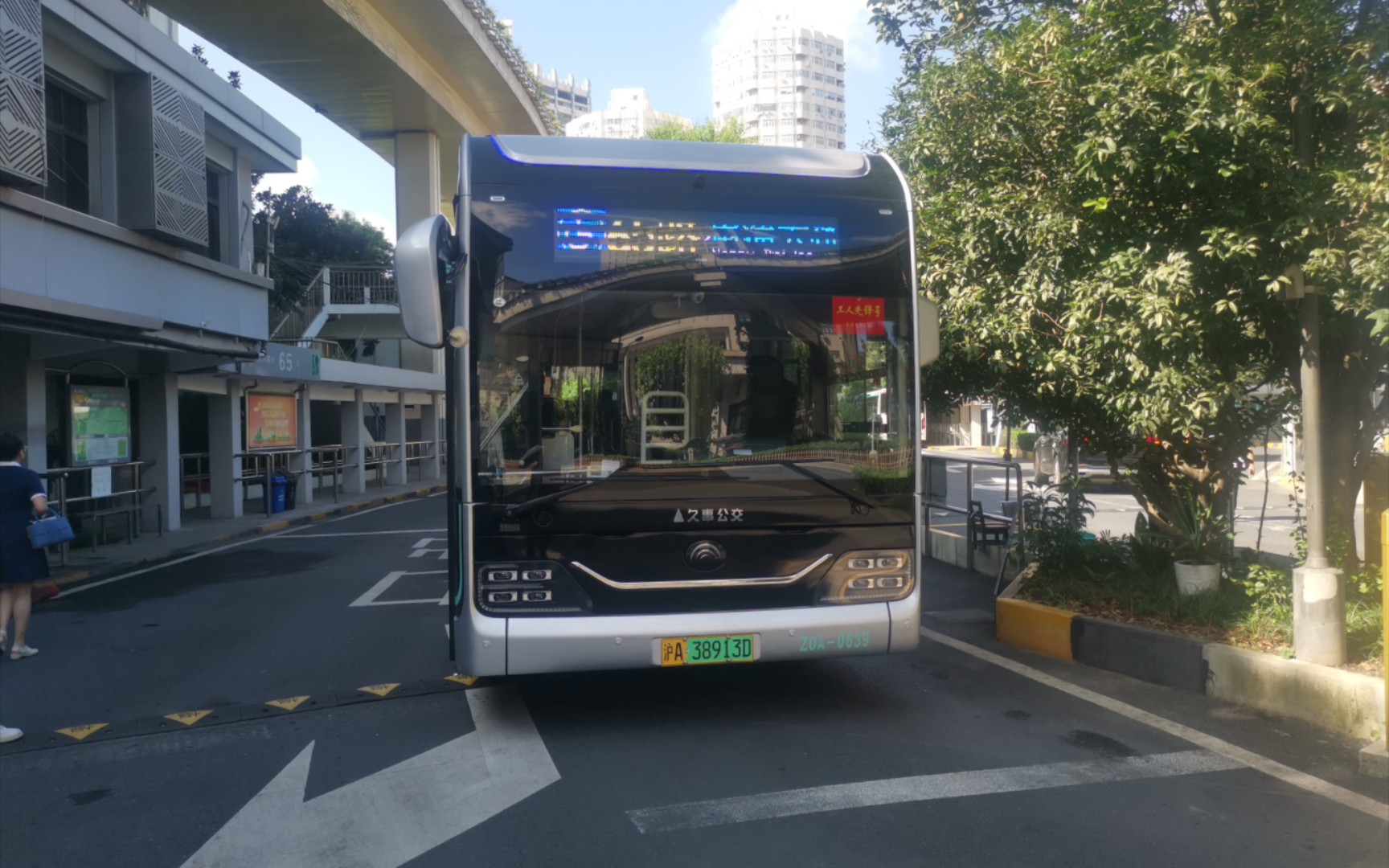 [上海公交](巴士五公司)65路原声原速pov 北区汽车站(中山北路)方向