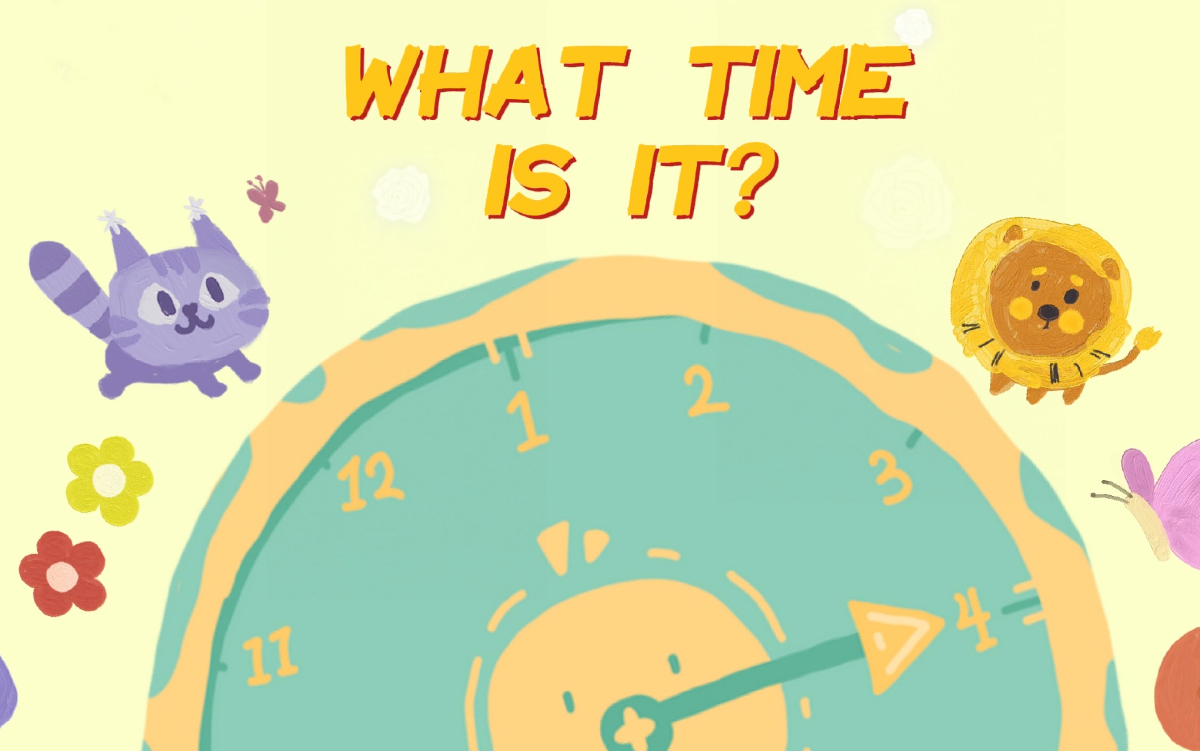 [图]小学英语人教版PEP四年级下册U2 What time is it？A Let’s learn