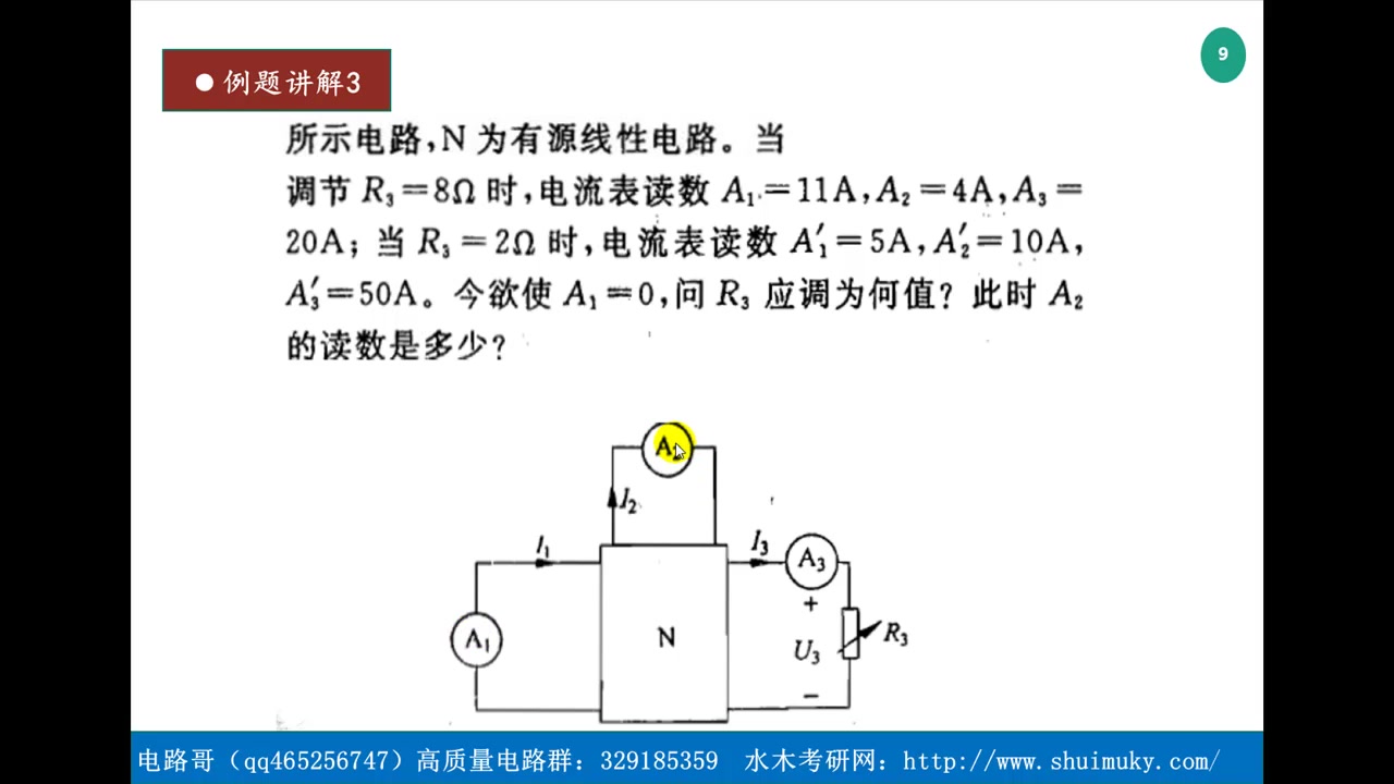 电路定理之叠加定理哔哩哔哩bilibili