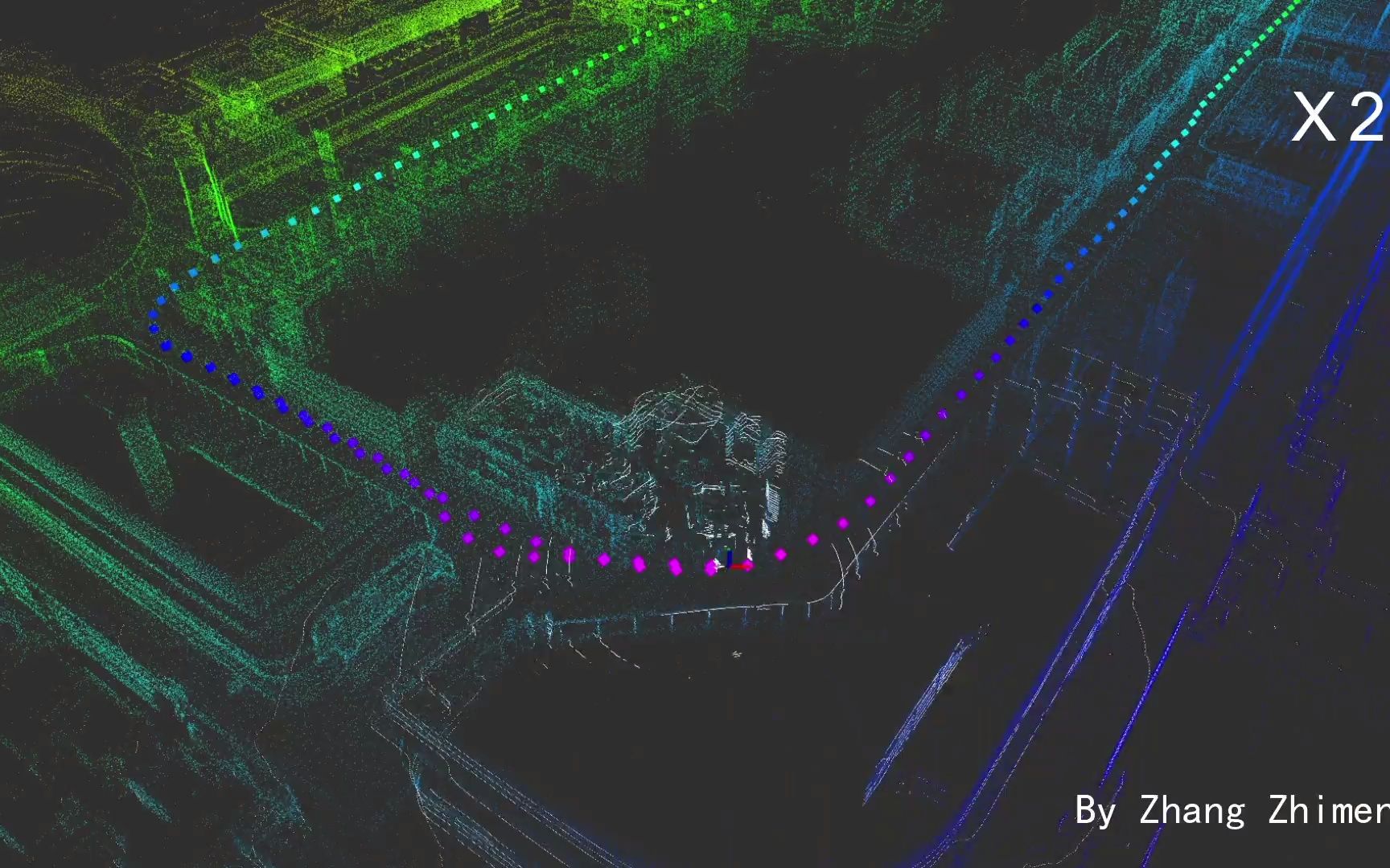 3D激光雷达室内大型商场建图效果哔哩哔哩bilibili