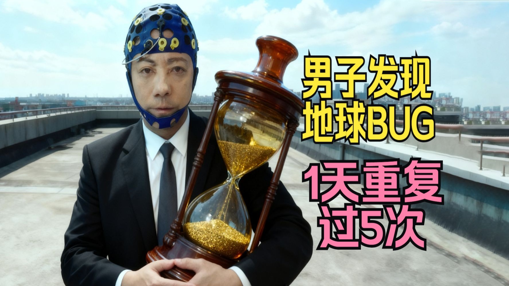 男子发现地球BUG，1天重复过5次，5天不用睡觉，成为最强侦探！极度烧脑一口气看《不眠日》
