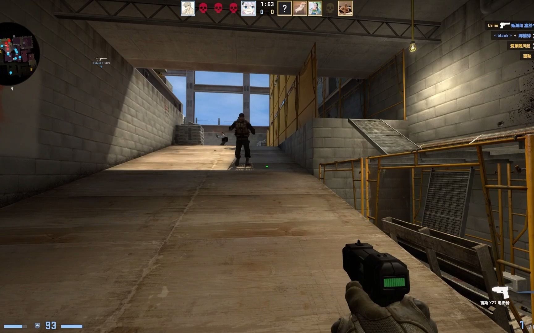 《【t-t】 《csgo》 宙斯x27电击 电击大厦速杀