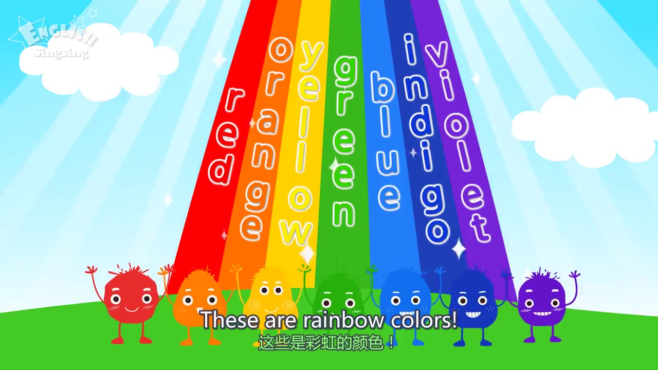 [中英字幕]color - color mixing - rainbow colors【颜色:颜色混合